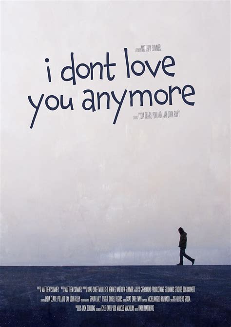 I Don't Love You Anymore (Short 2021) - IMDb