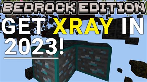 X Ray For Minecraft Bedrock Pc