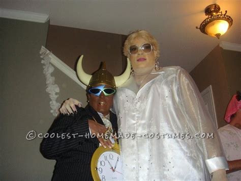 Coolest Flavor Flav and Brigitte Nielsen Couple Costume