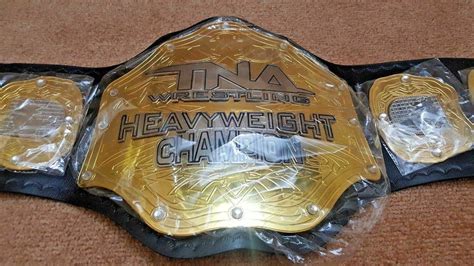 TNA Heavyweight Wrestling Championship Title Belt