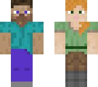 Alex and Steve | Minecraft Skin