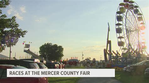 Mercer County fairgoers enjoy summer fair activities, races | wqad.com