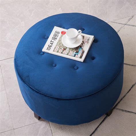Velvet Large XL Chesterfield Coffee Table Storage Unit Ottoman Footstool Pouffe | eBay