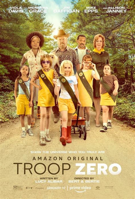 Official Trailer for 'Troop Zero' Starring Mckenna Grace & Viola Davis ...