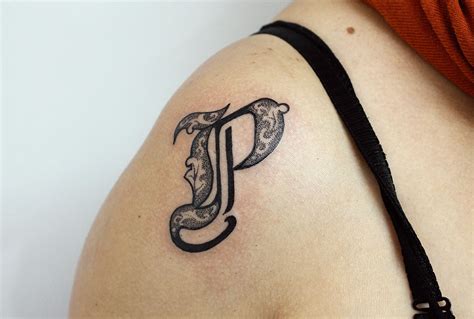 40 Letter P Tattoo Designs, Ideas and Templates - Tattoo Me Now