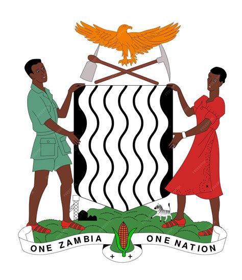 Coat of arms of Zambia | Premium AI-generated vector