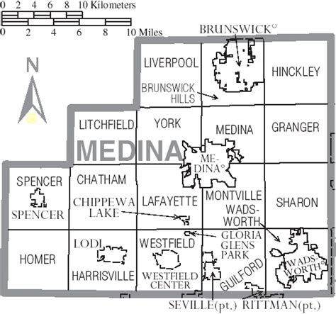 File:Map of Medina County Ohio With Municipal and Township Labels.PNG - Wikimedia Commons