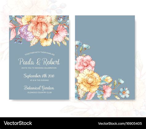 Greeting cards template Royalty Free Vector Image