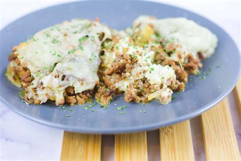 Low-Carb Ground Beef and Cauliflower Casserole | Better Than Bread Keto