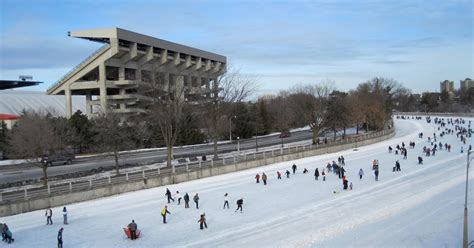 travels with clara: World's Longest Ice Skating Rink: Ottawa