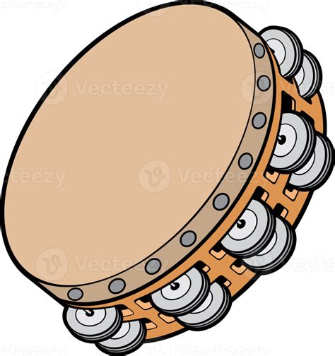 Tambourine Music Instrument 12227765 PNG