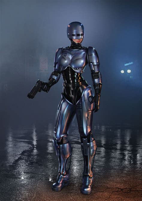 Robocop Girl by Audia Pahlevi