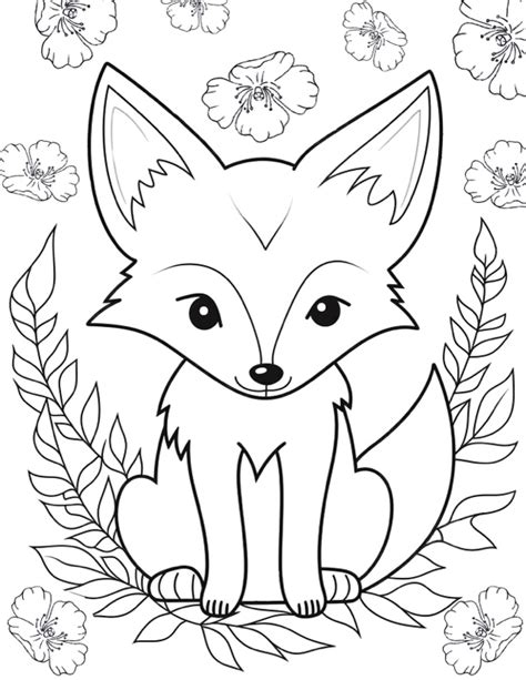 12 Cute Coloring Pages! - The Graphics Fairy