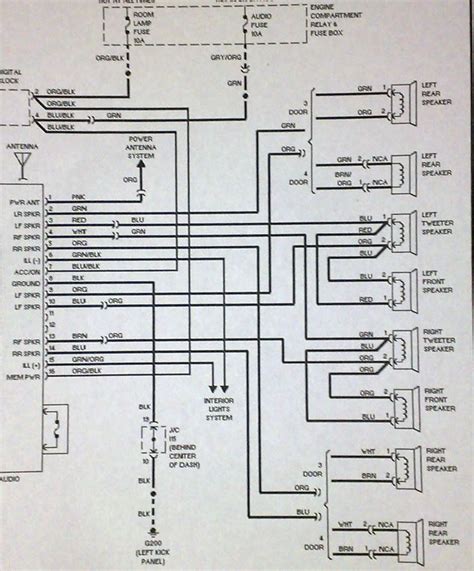 2006 Hyundai Elantra Car Stereo Radio Wiring Diagram