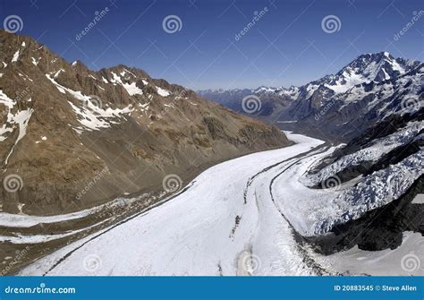 Mount Cook - Tasman Glacier - New Zealand Royalty-Free Stock Photography | CartoonDealer.com ...