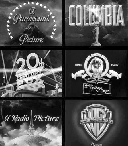 The evolution of various Hollywood studio logos