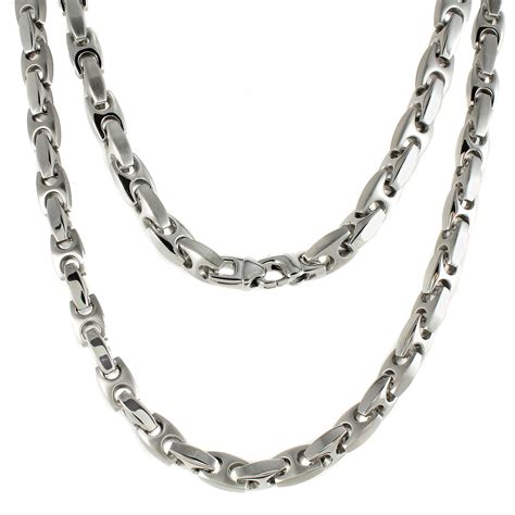 Men's Stainless Steel Mariner Chain Necklace