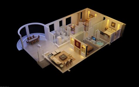 3D Luxurious House with Designer Interior | CGTrader