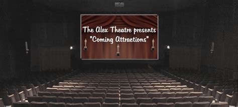 Coming Soon – Alex Movie Theatre – Alexandria, Indiana