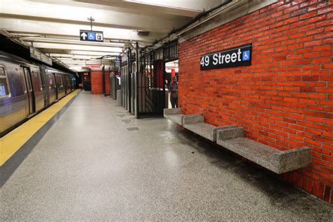 The Mid-Century Subway Station Designed by Architect Philip Johnson at 49th Street - Untapped ...