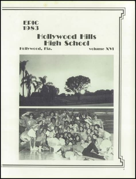 Explore 1983 Hollywood Hills High School Yearbook, Hollywood FL ...