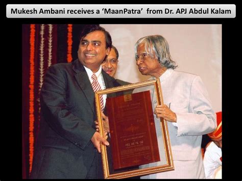 Awards & Accolades Recieved by Mukesh Ambani