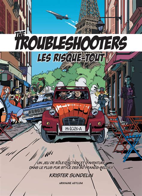 The Troubleshooters - Arkhane Asylum Publishing | DriveThruRPG.com