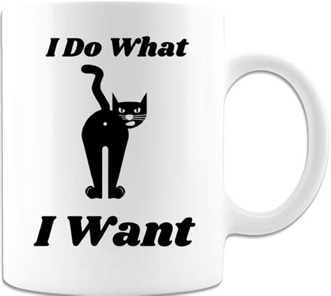 Cat I Do What I Want Mug Funny And Inspirational Premium | Etsy