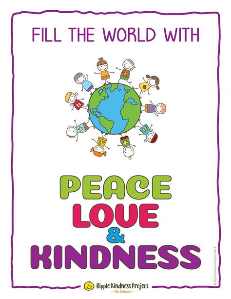 Great for Peace Day, this collection of colorful display posters will fill your classroom with ...