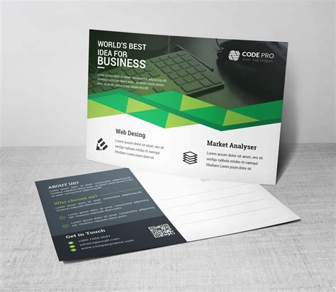 Business Postcard Design Templates · Graphic Yard | Graphic Templates Store