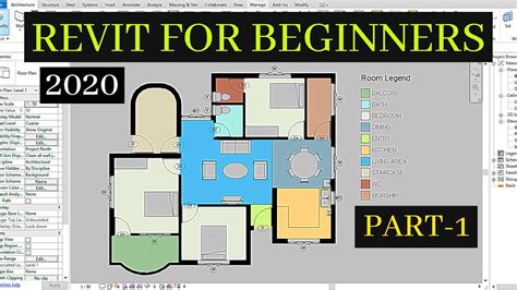 REVIT Beginners Tutorial | Floor Plan | REVIT BIM Project [Part 1] [COMPLETE] [2020] - YouTube