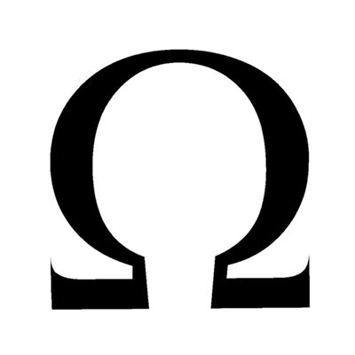 Omega Symbol transparent PNG - StickPNG