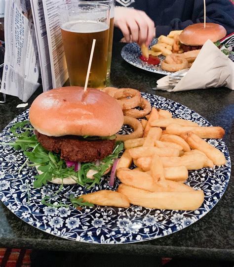 Wetherspoons pub has added a 'gourmet' vegan burger to the menu