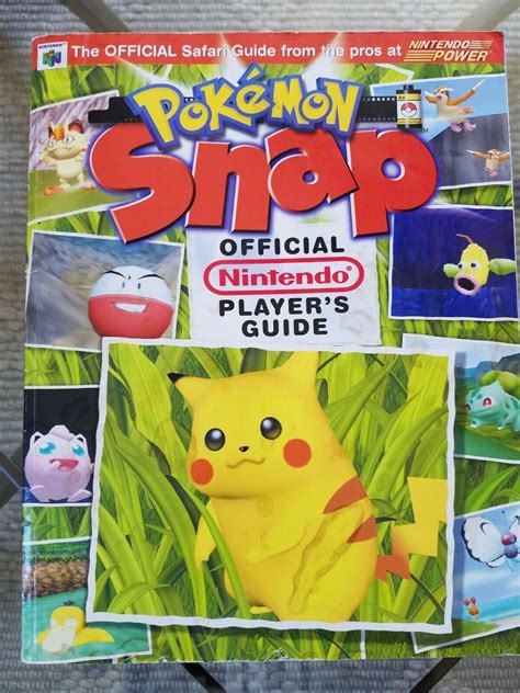 Mavin | Pokemon Snap n64 Official Nintendo Power Player's Strategy Guide 1999