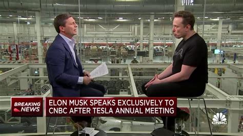 Elon Musk: CNBC interview with David Faber