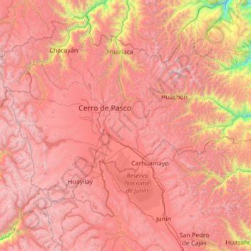 Pasco topographic map, elevation, terrain