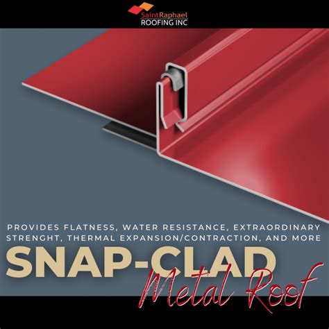 PAC-CLAD Snap Clad Metal Roofing – Saint Raphael Roofing