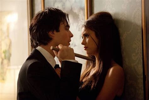 TVD : Damon & Katherine, the vampire diaries, ian somerhalder, nina dobrev, vampire diaries, HD ...