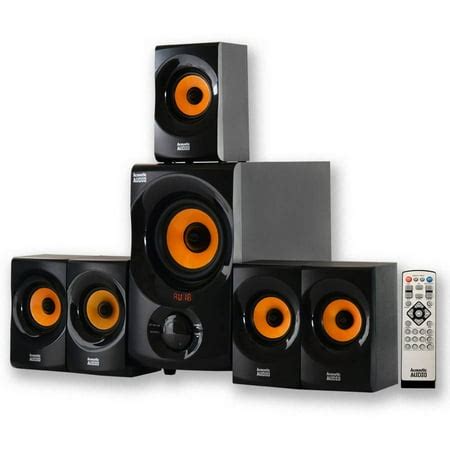 Acoustic Audio AA5170 Home Theater 5.1 Bluetooth Speaker System with ...