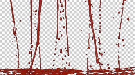 Animated dripping and splashing blood a... | Stock Video | Pond5