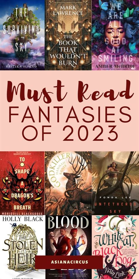 27 Brilliant New Fantasy Books 2023 in 2023 | Fantasy books to read, Fantasy books, Horror books