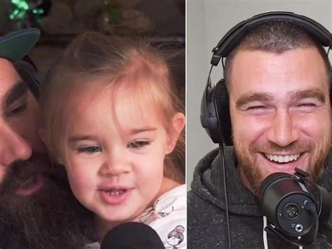 Watch Jason Kelce's Daughter Wyatt Crash His Podcast with Brother ...