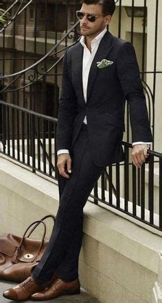 21 Best Black Suit Brown shoes ideas | black suit brown shoes, black ...