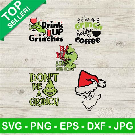 Grinch quotes SVG, Grinch SVg bundle, Grinches Christmas SVG