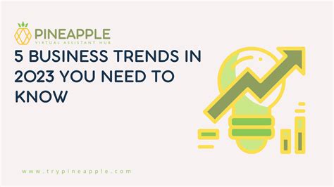 5 Business Trends in 2023 You Need to Know - Pineapple