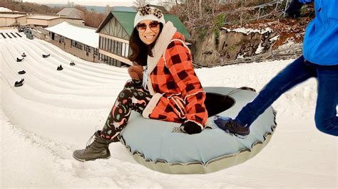 Ober Mountain Snow Tubing ~ Gatlinburg, Tennessee - YouTube