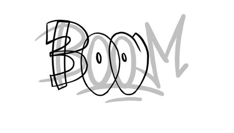 How to Draw "Boom" in Graffiti in 14 Steps - Graffiti Empire