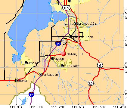 Salem, Utah (UT 84653) profile: population, maps, real estate, averages ...