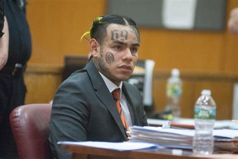 Tekashi 6ix9ine pleads not guilty to gun and racketeering charges - and could be in jail for ten ...