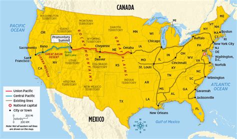 Transcontinental Railroad Map Worksheet - Worksheet Lesson ideas